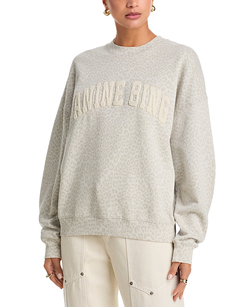 Anine Bing Miles Logo Sweatshirt