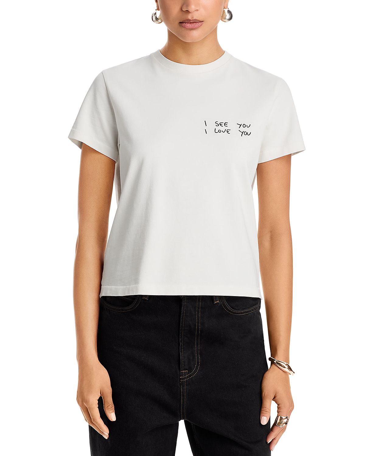 Anine Bing Shelley See Love Tee