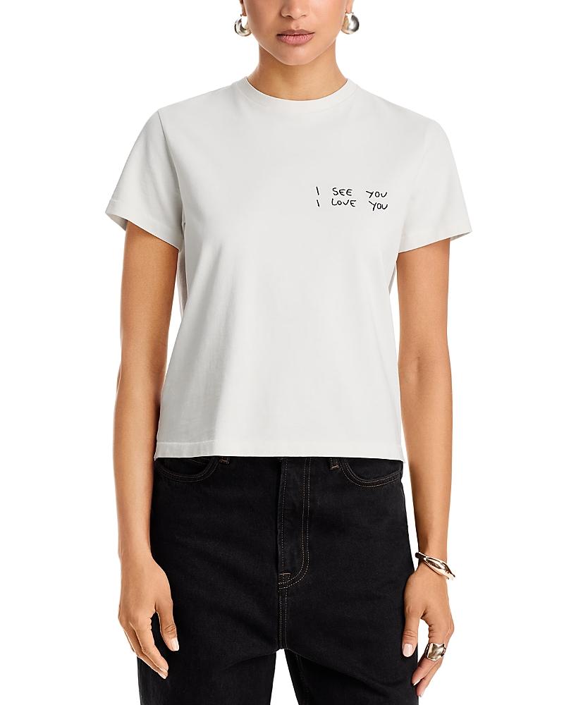 Anine Bing Shelley See Love Tee