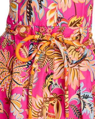 FARM Rio Ligia Tie Waist Romper | Bloomingdale's Women
