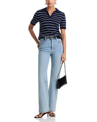 The Striped Easy Polo