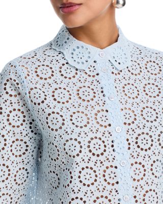 The Petal Eyelet Blous