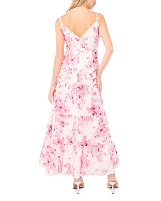 Twist Front Tiered Maxi Dress