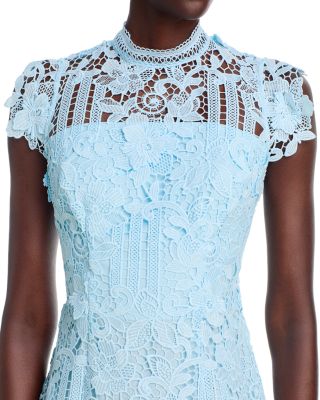 Mock Neck Sheath Dress