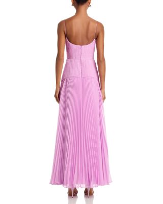 Saylor Pleated Gown