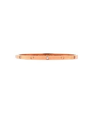 Small Love 6 Diamond Bracelet 18K Rose Gold and Diamonds