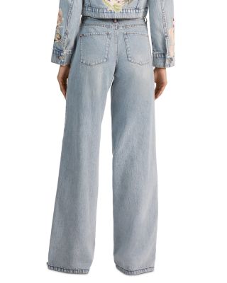 Amazing Low Rise Baggy Jeans in Silver Light Wash