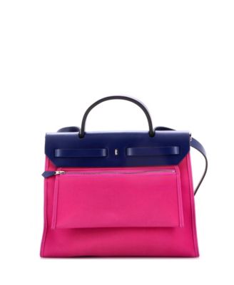 31 Herbag Zip Leather and Toile