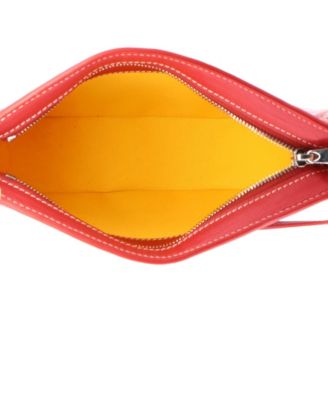 Hirondelle Shoulder Bag Coated Canvas and Leather