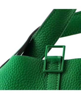 PM Monochrome Picotin Lock Bag Clemence