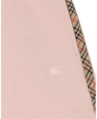  Check Trim Cotton Shorts