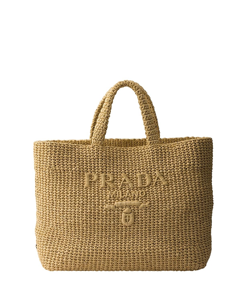 Prada Crochet Tote Bag