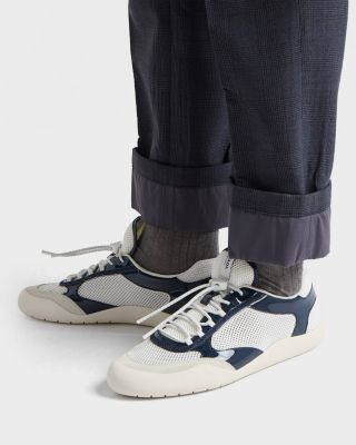 Men's Speedrock Patent Leather and Mesh Fabric Sneakers