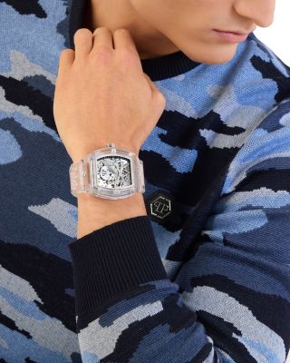 The $keleton Crystal Automatic Watch, 44mm x 56.2mm