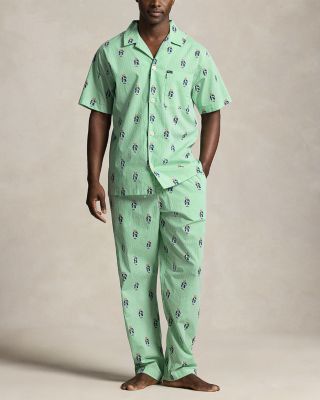 Printed Woven Bear PJ Pants