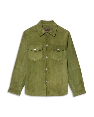 Suede Shirt Jacket