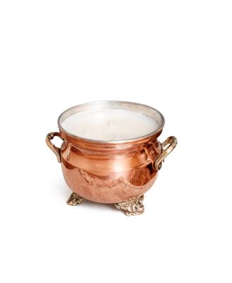  CMK Vintage French Inspired Grapefruit Mint Jardiniere Candle, 32 oz