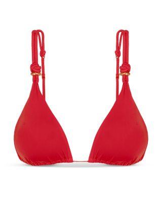 Gal Triangle Parallel Bikini Top & Tie Side Bikini Bottom