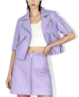 Nico Recycled Leather Skirt