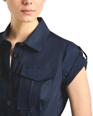 Azora Poplin Shirt Dress