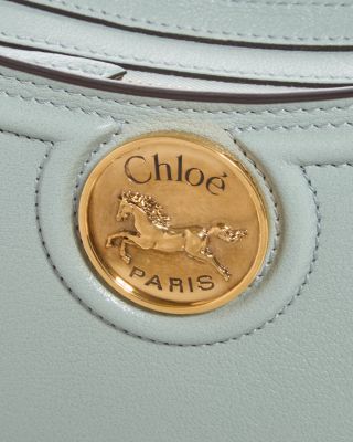 Horse Medal Mini Leather Shoulder Bag