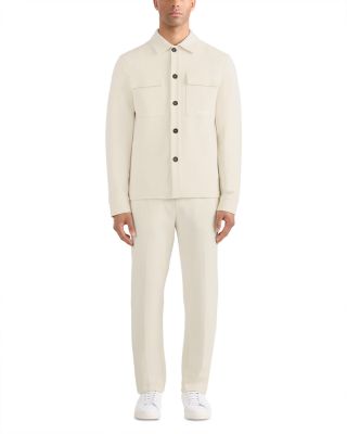 Porter-K Brushed Knit Shirt Jacket