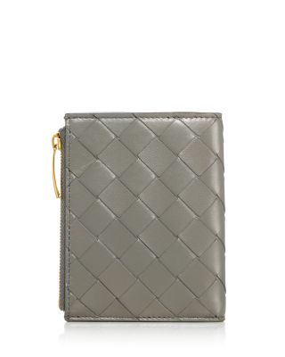 Intrecciato Leather Bifold Wallet