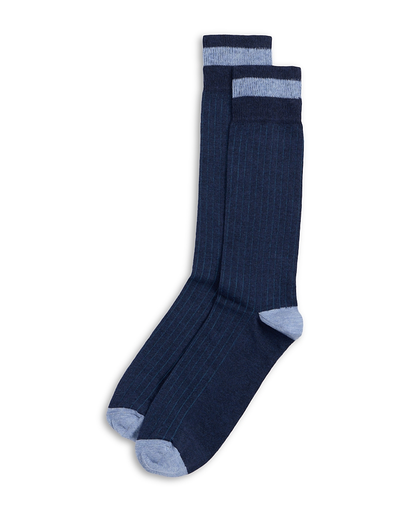 The Men's Store at Bloomingdale's Ribbed Crew Socks - Exclusive
