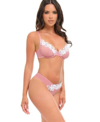 Glinda Sheer Bra Set