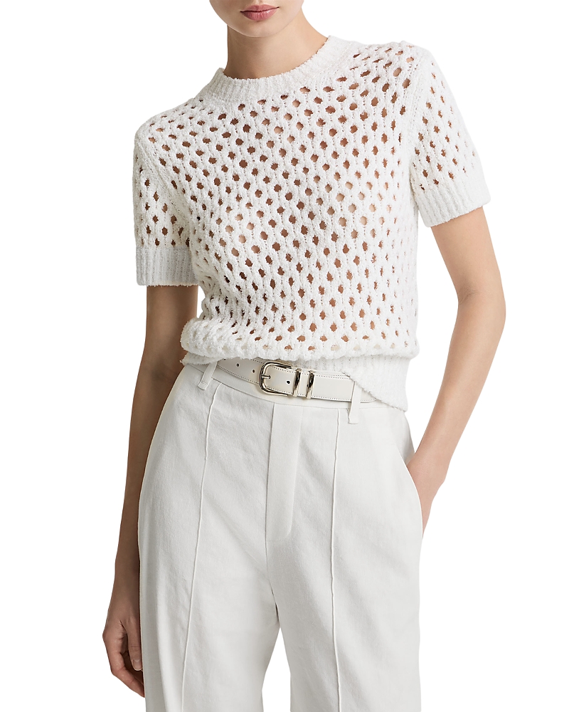 Vince Honeycomb Knit Top