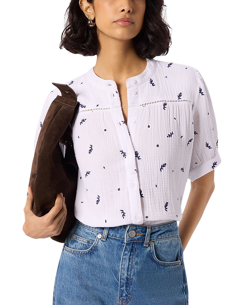 Whistles Embroidered Blouse