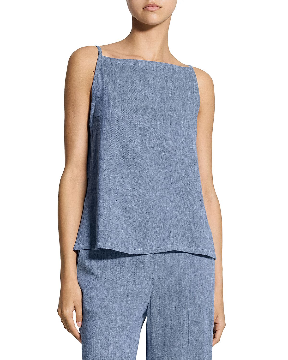 Theory Denim Apron Top