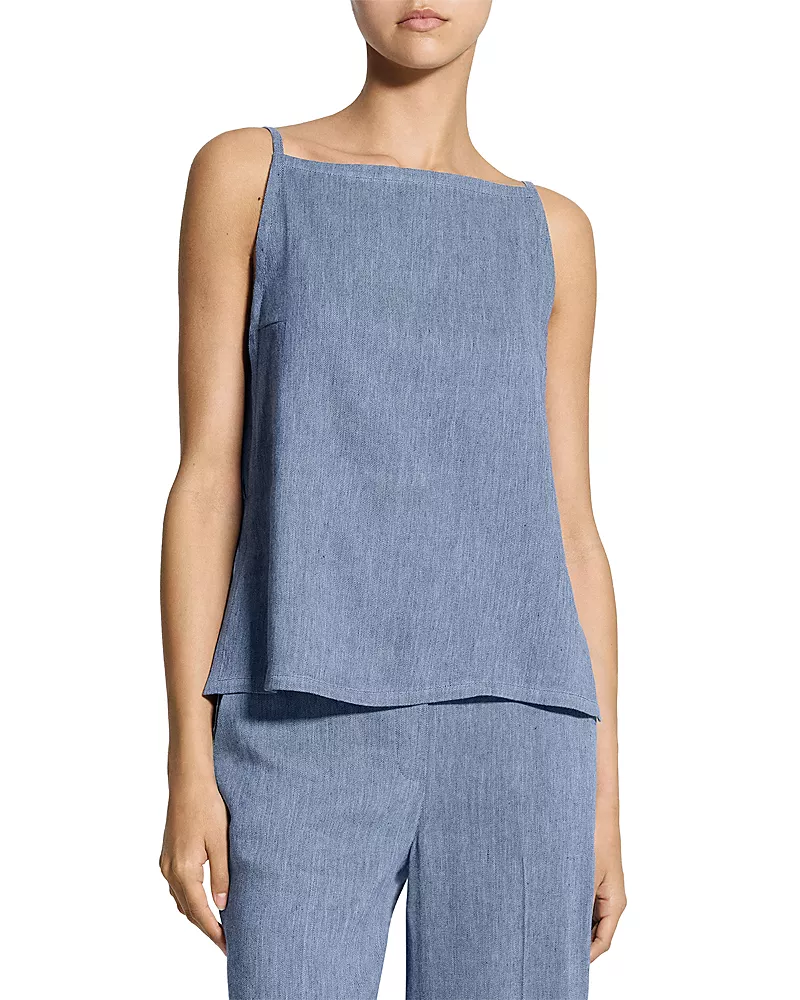 Theory Denim Apron Top