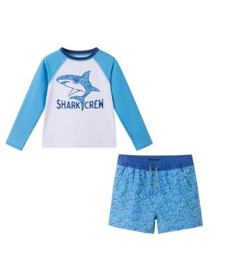 Boys' Long Sleeve Rashguard Set - Little Kid, Big Kid
