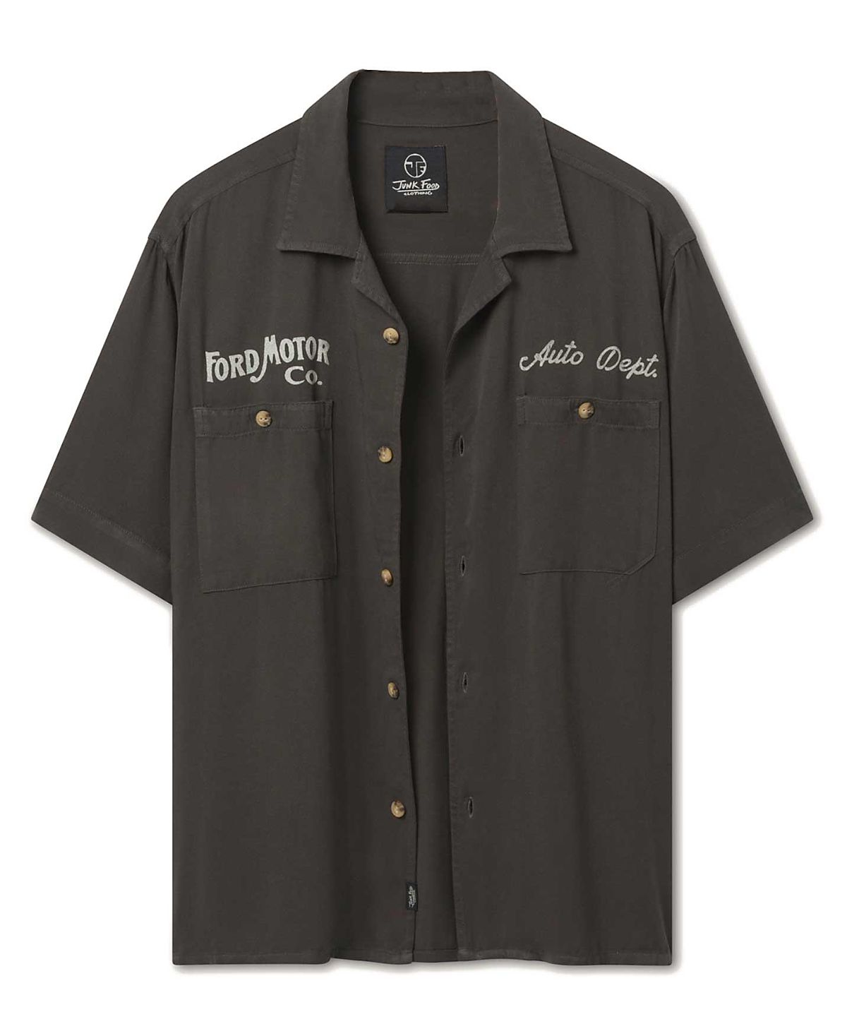 Junk Food Clothing Unisex Ford Motor Co. Camp Shirt