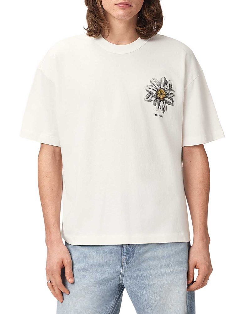 Allsaints Petals Graphic Crewneck T-Shirt
