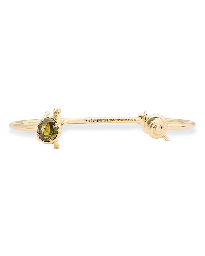 kate spade new york Secret Garden Turtle Cuff Bracelet