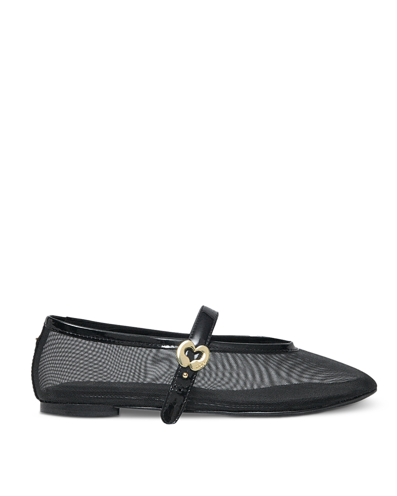Maje Women's Mesh Ballet Flats