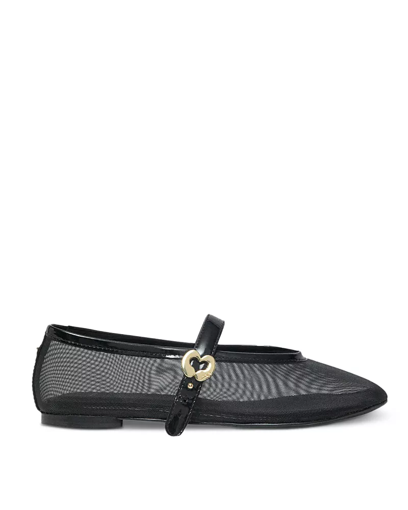 Maje Women's Mesh Ballet Flats