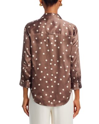 Dani Silk Three Quarter Sleeve Blouse