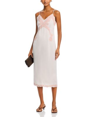 Ann Embellished Slip Dress