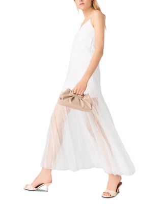 Taffeta & Lace Dress