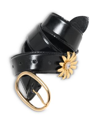 Women's Removable Jewel Leather Belt