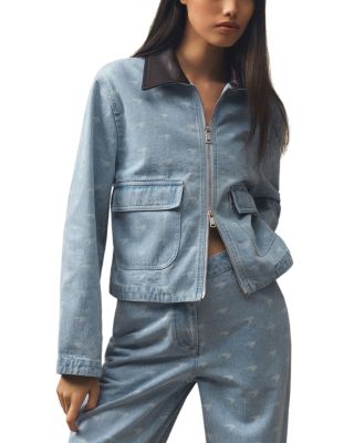 Vanessa Speedmark Interest Denim Jacket