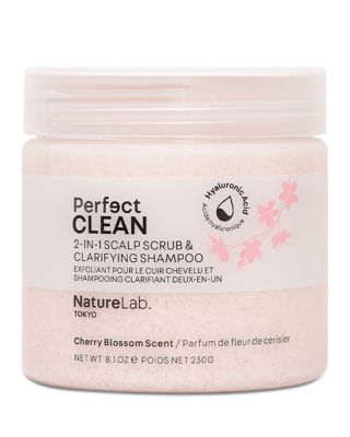 Perfect Clean 2 in 1 Scalp Scrub & Clarifying Shampoo - Cherry Blossom Scent 8.1 oz.