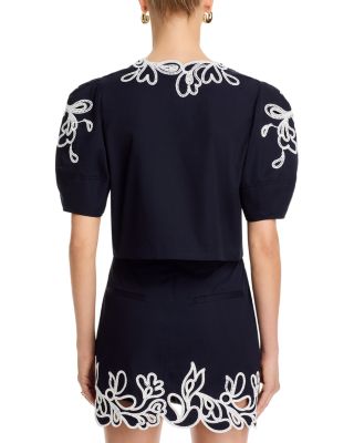 Embroidered Bellara Top