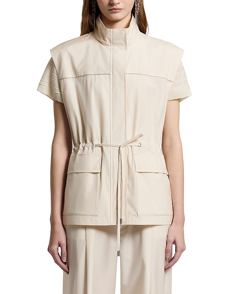 Peserico Sleeveless Safari Jacket