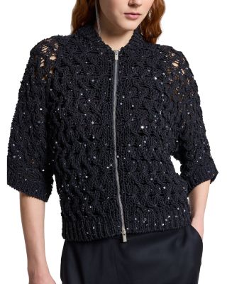 Knitted Sweater Jacket