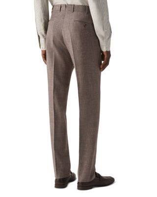 Slim Fit Pleat Trousers