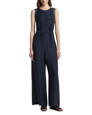 Sleeveless Round Neck Jumpsuit